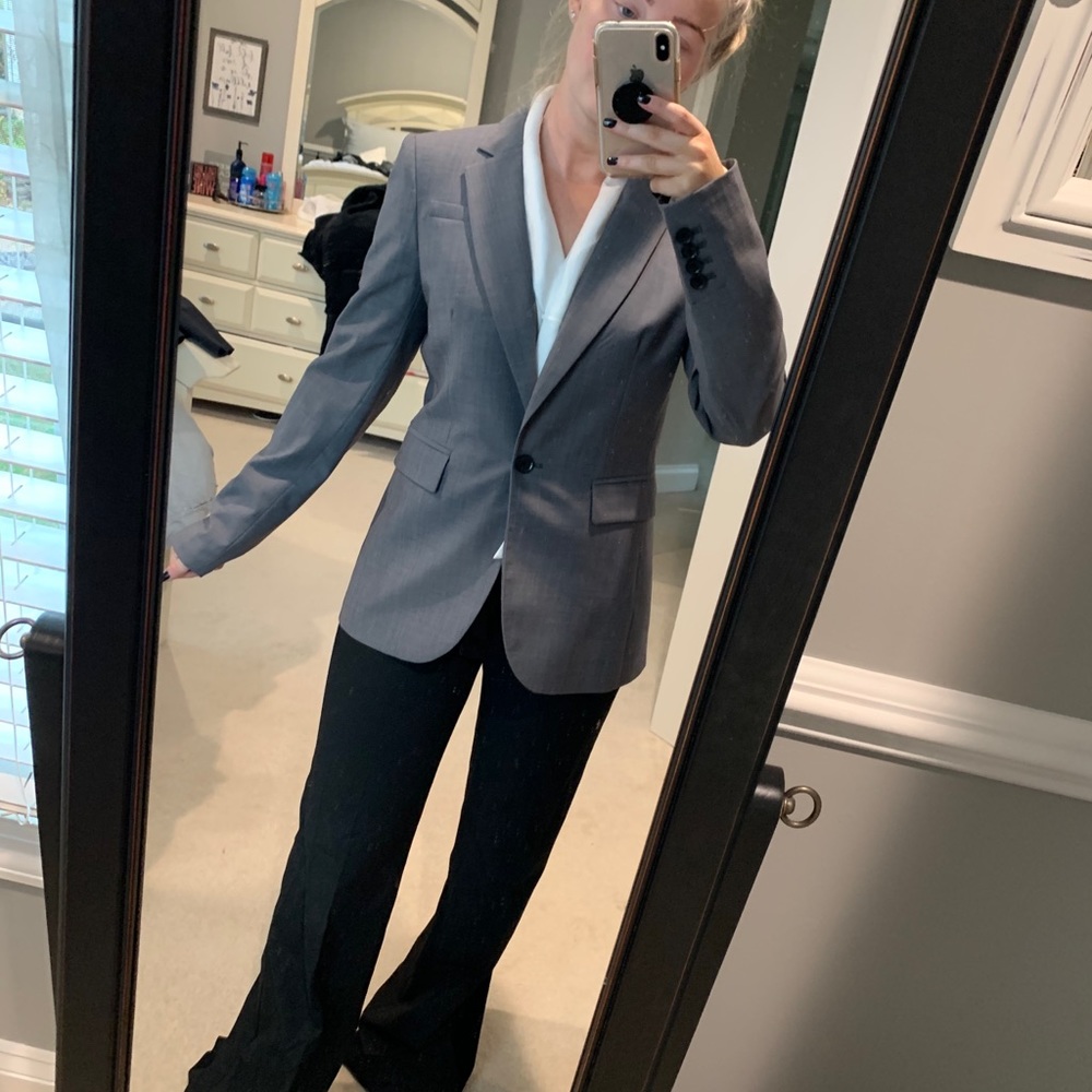 Banana Republic Dark Grey Blazer